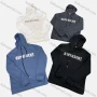 Wholesale Men's Casual Letter Print 100% Cotton Drawstring Long Sleeve Kangaroo Pocket Hoodie preview