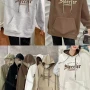 Wholesale Women's Casual Long Sleeve Letter Print Drawstring Hooded Sweatshirts preview