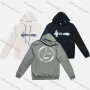 Wholesale Men's Casual Letter Print 100% Cotton Drawstring Long Sleeve Kangaroo Pocket Hoodie preview