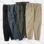 Wholesale Men's Casual Plain Ankle Length Drawstring Joggers preview