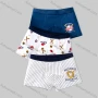 Wholesale Boys Cute Graphic Elastic Waistband Boyshort Underwear Panties (3 Pieces of Pack) N502# preview