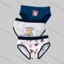 Wholesale Boys Assorted Colors Graphic Elastic Waistband Underwear Briefs(3 Pieces of Pack) N1502# preview