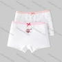 Wholesale Girls Assorted Colors Lovely Graphic Underwear Boxer Panties (2 Pieces of Pack) GD207# preview