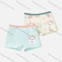 Wholesale Girls Assorted Colors Lovely Graphic Underwear Boxer Panties (2 Pieces of Pack) GD316# preview
