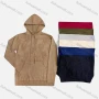 Wholesale Men's Casual Long Sleeve Hooded Knit Sweater With Kanga Pockets preview