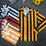 Wholesale Men's Casual Lapel Collar Long Sleeve Striped Button Down Shirt preview