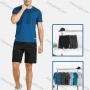 Wholesale Men's Athletic Short Sleeve Breathable Running T-shirts preview