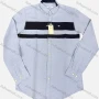 Wholesale Men's Casual Striped Long Sleeve Button Down Shirt preview