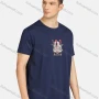Wholesale Men's Casual Cartoon Graphic Round Neck Short Sleeve Tee preview
