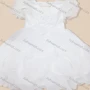 Wholesale Girls Lovely Crew Neck Short Sleeve Pearl Decor Flower Dress preview