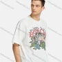 Wholesale Men's Hip Hop Casual Crew Neck Short Sleeve Loose Fit Graphic Letter T-shirt preview