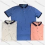 Wholesale Men's Short Sleeve Ink Splash Print Polo Shirt preview