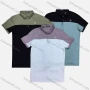 Wholesale Men's Short Sleeve Button Front Splicing Polo Shirt preview