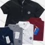 Wholesale Men's Casual Short Sleeve Embroidery Label Button Front Polo Shirts preview