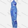 Wholesale Women's Sexy Dyeing Halter Split Side Maxi Dress preview