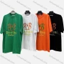 Wholesale Men's Casual Letter Print Round Neck Half Sleeve 100% Cotton Tee preview