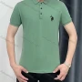Wholesale Men's Short Sleeve Embroidered Plain Polo Shirt preview