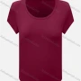 Wholesale Women's Causal Round Neck Short Sleeve Plain T-Shirt preview