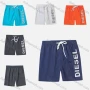 Wholesale Men's Casual Drawstring Letter Print Shorts preview
