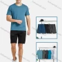 Wholesale Men's Athletic Short Sleeve Breathable Running T-shirts preview