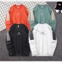 Wholesale Men's Casual Colorblock Letter Print Round Neck Long Sleeve Sweatshirt preview
