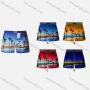 Wholesale Unisex Swim Trunks Quick Dry Tropical Graphic Drawstring Beach Shorts preview