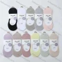 Wholesale Women's Casual Cushioned Stocking Plain Crew Socks preview