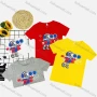 Wholesale Boy's Casual Pattern Round Neck Short Sleeve Tee preview