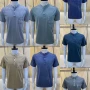 Wholesale Men's Casual Short Sleeve Button Front Plain Henley Shirts preview