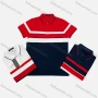 Wholesale Men's Casual Short Sleeve Sleeve Button Front Colorblock Polo Shirts preview