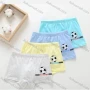 Wholesale Boy's Football Print Breathable HIgh Waist Boxer Brief (Pack of 2) preview