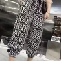 Wholesale Women's Causal Allover Print Drawstring Jogger preview