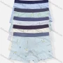 Wholesale Boy's Allover Print Breathable Elastic Boxer Briefs preview