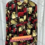 Wholesale Women's Vintage Long Sleeve Retro Print Button Down Shirts preview