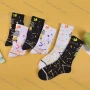 Wholesale Unisex Casual Allover Print Cotton Socks preview