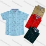 Wholesale Boy's Casual Allover Print Short Sleeve Shirt preview