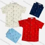 Wholesale Boy's Casual Allover Print Short Sleeve Shirt preview