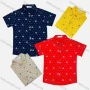 Wholesale Boy's Casual Allover Print Short Sleeve Shirt preview