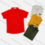 Wholesale Boy's Casual Label Short Sleeve Shirt preview