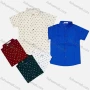 Wholesale Boy's Casual Allover Print Short Sleeve Shirt preview