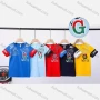 Wholesale Boys Casual Round Neck Short Sleeve Embroidery Letter Graphic Tee 6235# preview