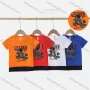 Wholesale Boys Casual 100% Cotton Round Neck Short Sleeve Graphic Tee 627# preview