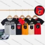 Wholesale Boys Embroidery Letter Graphic Patch Pocket Short Sleeve T-shirt 6177# preview