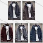 Wholesale Men's Casual Long Sleeve Zipper Plush Hooded Long Jackets With Thermal Lined preview