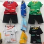 Wholesale Boy's Casual Letter Print Round Neck Short Sleeve Tee & Shorts 2 Piece Set preview