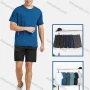 Wholesale Men's Athletic Short Sleeve Breathable Running T-shirts preview