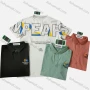 Wholesale Men's Short Sleeve Letter Print Polo Shirt preview