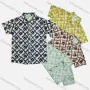 Wholesale Boy's Casual Allover Print Short Sleeve Shirt preview