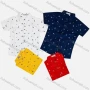 Wholesale Boy's Casual Allover Print Short Sleeve Shirt preview