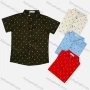 Wholesale Boy's Casual Allover Print Short Sleeve Shirt preview